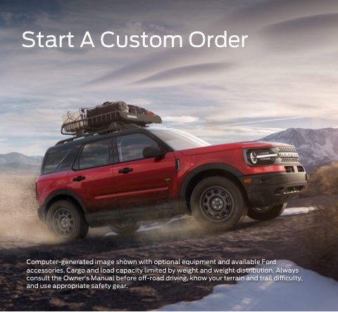 Start a custom order | VonDerAu Ford in El Campo TX